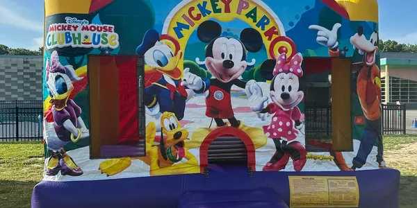 Inflatable Disney-Themed Pop-Up Park